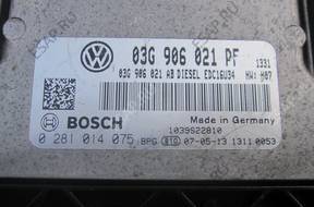 БЛОК УПРАВЛЕНИЯ VW CADDY 1.9 TDI 03G906021PF 028101407