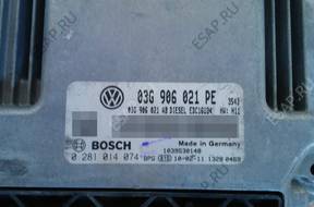 БЛОК УПРАВЛЕНИЯ Vw Caddy 1.9 TDI 75KM BSU 0281014074