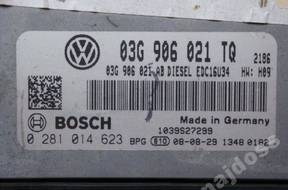 БЛОК УПРАВЛЕНИЯ VW CADDY 1.9TDI 0281014623 03G906021TQ
