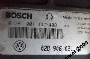 БЛОК УПРАВЛЕНИЯ VW CADDY I 1.9 SDI 028906021 CQ