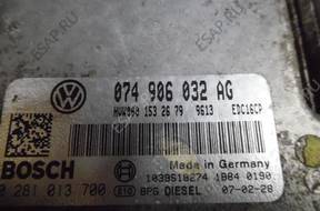 БЛОК УПРАВЛЕНИЯ VW  CRAFTER 2.5 ДИЗЕЛЬ  074906032AG