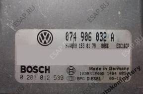 БЛОК УПРАВЛЕНИЯ VW CRAFTER 2.5TDI 074906032a 0281012539