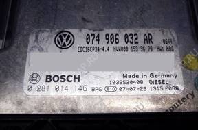 БЛОК УПРАВЛЕНИЯ VW CRAFTER 2.5TDI 074906032ar 0281014146