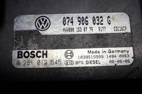 БЛОК УПРАВЛЕНИЯ VW CRAFTER 2.5TDI 074906032g 0281012545