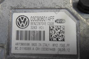 БЛОК УПРАВЛЕНИЯ VW   ДВИГАТЕЛЕМ 03C906014FF