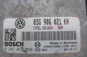 БЛОК УПРАВЛЕНИЯ VW  ДВИГАТЕЛЕМ  03G906021KH