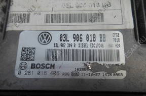 БЛОК УПРАВЛЕНИЯ VW   ДВИГАТЕЛЕМ 03L906018BB