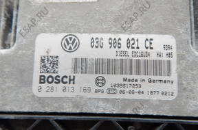 БЛОК УПРАВЛЕНИЯ VW EOS TDI 0281013169 03G906021CE