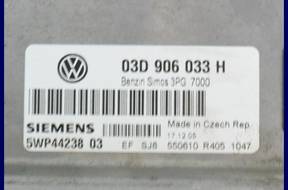 БЛОК УПРАВЛЕНИЯ VW FOX POLO 1.2 03D906033H 5WP44238