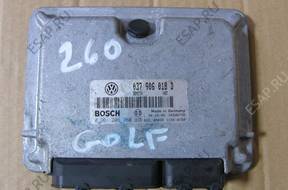 БЛОК УПРАВЛЕНИЯ   VW GOLF 037906018D