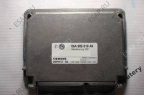 БЛОК УПРАВЛЕНИЯ VW GOLF 06a906019ak 5wp441704 БЕЗ КОДА