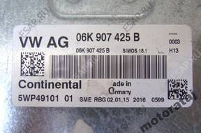 БЛОК УПРАВЛЕНИЯ VW GOLF 06K907425B 5WP49101 01 SIMOS 18.1