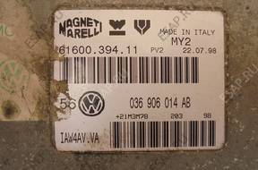 БЛОК УПРАВЛЕНИЯ VW GOLF 1.4 SEAT   036906014AB