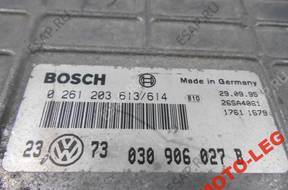 БЛОК УПРАВЛЕНИЯ VW GOLF 3 1.4 0261203613/614 030906027B