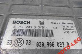 БЛОК УПРАВЛЕНИЯ VW GOLF 3 1.4 0261203613/614 030906027B
