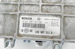БЛОК УПРАВЛЕНИЯ VW GOLF 3 VENTO   0261203707/708