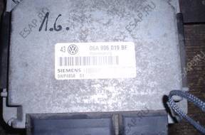 БЛОК УПРАВЛЕНИЯ vw golf 4 1,6 БЕНЗИН.