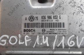 БЛОК УПРАВЛЕНИЯ VW GOLF 4 = 1.4 16V 036906032G