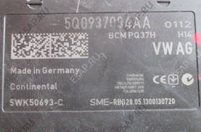 БЛОК УПРАВЛЕНИЯ   VW GOLF 5Q0937034AA 5WK50693-C 13 год,