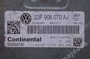 БЛОК УПРАВЛЕНИЯ VW GOLF CBZA 1.2TSI 03F906070AJ 5WP44740