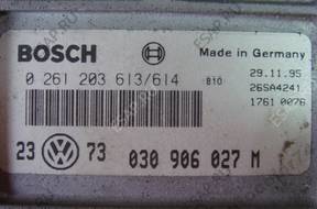 БЛОК УПРАВЛЕНИЯ   VW GOLF III 030 906 027 M