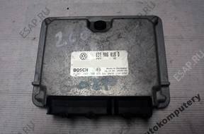 БЛОК УПРАВЛЕНИЯ VW GOLF III 037906018d 0261206760 + PIN