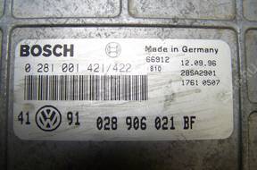 БЛОК УПРАВЛЕНИЯ   VW GOLF III 1,9 TDI 028906021BF