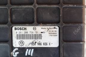БЛОК УПРАВЛЕНИЯ VW GOLF III 1.4    030906026K