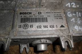 БЛОК УПРАВЛЕНИЯ   VW GOLF III 1.6 032906026G