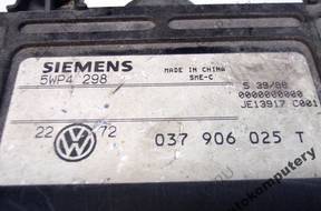 БЛОК УПРАВЛЕНИЯ VW GOLF III 1.6 037906025t 5wp4298