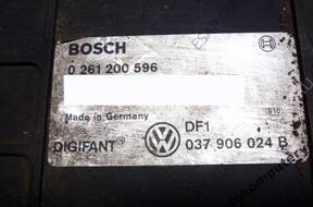 БЛОК УПРАВЛЕНИЯ VW GOLF III 2.0 037906024b 0261200596