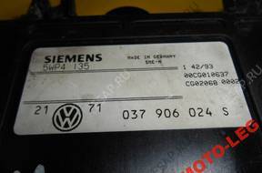 БЛОК УПРАВЛЕНИЯ VW GOLF III VENTO 2.0 037906024S 5WP4135