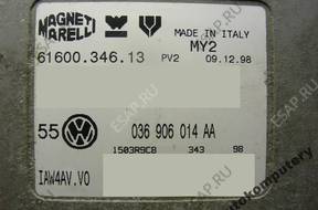 БЛОК УПРАВЛЕНИЯ VW GOLF IV 036906014aa iaw4cv.v6 +PIN