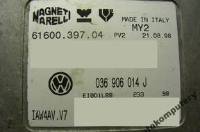 БЛОК УПРАВЛЕНИЯ VW GOLF IV 036906014j iaw4av.v7 +PIN
