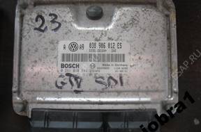 БЛОК УПРАВЛЕНИЯ VW GOLF IV   038906012ES 1.9SDI