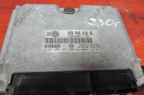 БЛОК УПРАВЛЕНИЯ VW GOLF IV 038906018AE, 0281001851 FV