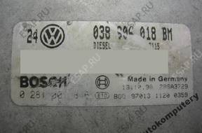 БЛОК УПРАВЛЕНИЯ VW GOLF IV 038906018bm 0281001846 БЕЗ КОДА