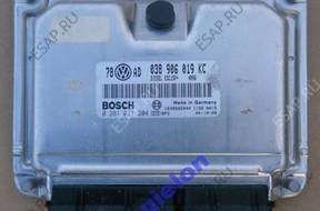БЛОК УПРАВЛЕНИЯ VW GOLF IV 038906019KC  AVB