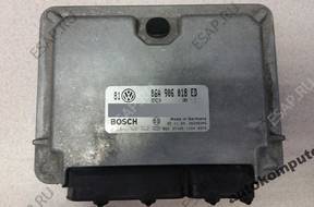 БЛОК УПРАВЛЕНИЯ VW GOLF IV 06a906018ed 0261206322 +PIN