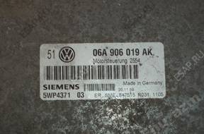 БЛОК УПРАВЛЕНИЯ VW GOLF IV 06A906019AK 5WP4371 03 -