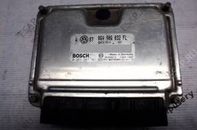 БЛОК УПРАВЛЕНИЯ VW GOLF IV 06a906032fl 0261207361 + PIN