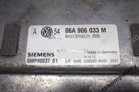 БЛОК УПРАВЛЕНИЯ VW GOLF IV 06a906033m 5wp40037 БЕЗ КОДА