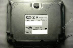 БЛОК УПРАВЛЕНИЯ VW GOLF IV 1.4 036906014 iaw4av.v0 +PIN