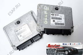 БЛОК УПРАВЛЕНИЯ VW GOLF IV 1.4 036906014M IAW4 год,V.RA AKQ