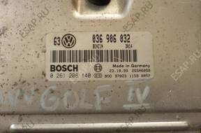 БЛОК УПРАВЛЕНИЯ  -  VW GOLF IV 1.4 036906032
