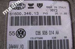 БЛОК УПРАВЛЕНИЯ VW GOLF IV 1.4 16V 00   ДВИГАТЕЛЕМ