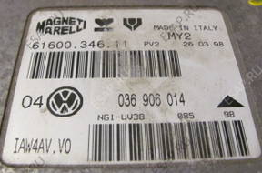 БЛОК УПРАВЛЕНИЯ VW GOLF IV 1.4 16V 036906014 IAW4AV.VO