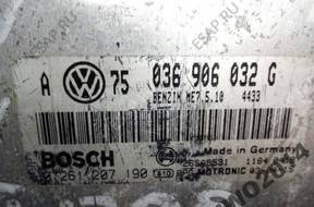 БЛОК УПРАВЛЕНИЯ VW GOLF IV 1.4 16V 036906032G 0261207190