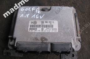 БЛОК УПРАВЛЕНИЯ VW GOLF IV 1.8 16V 1998   ДВИГАТЕЛЕМ
