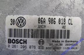 БЛОК УПРАВЛЕНИЯ VW GOLF IV 1.8 20V   06A906018CL